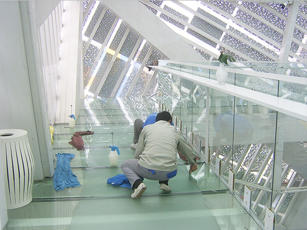 世博瑞典館施工現場